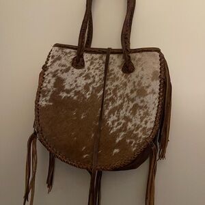 Zulia & Huipa Uxmal Camel Bag